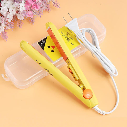 Mini Hair Straightener Portable Ceramic 2 in 1