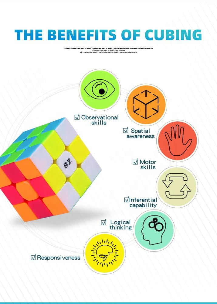 QiYi Warrior S 3x3 Speed Cube Puzzle Toy