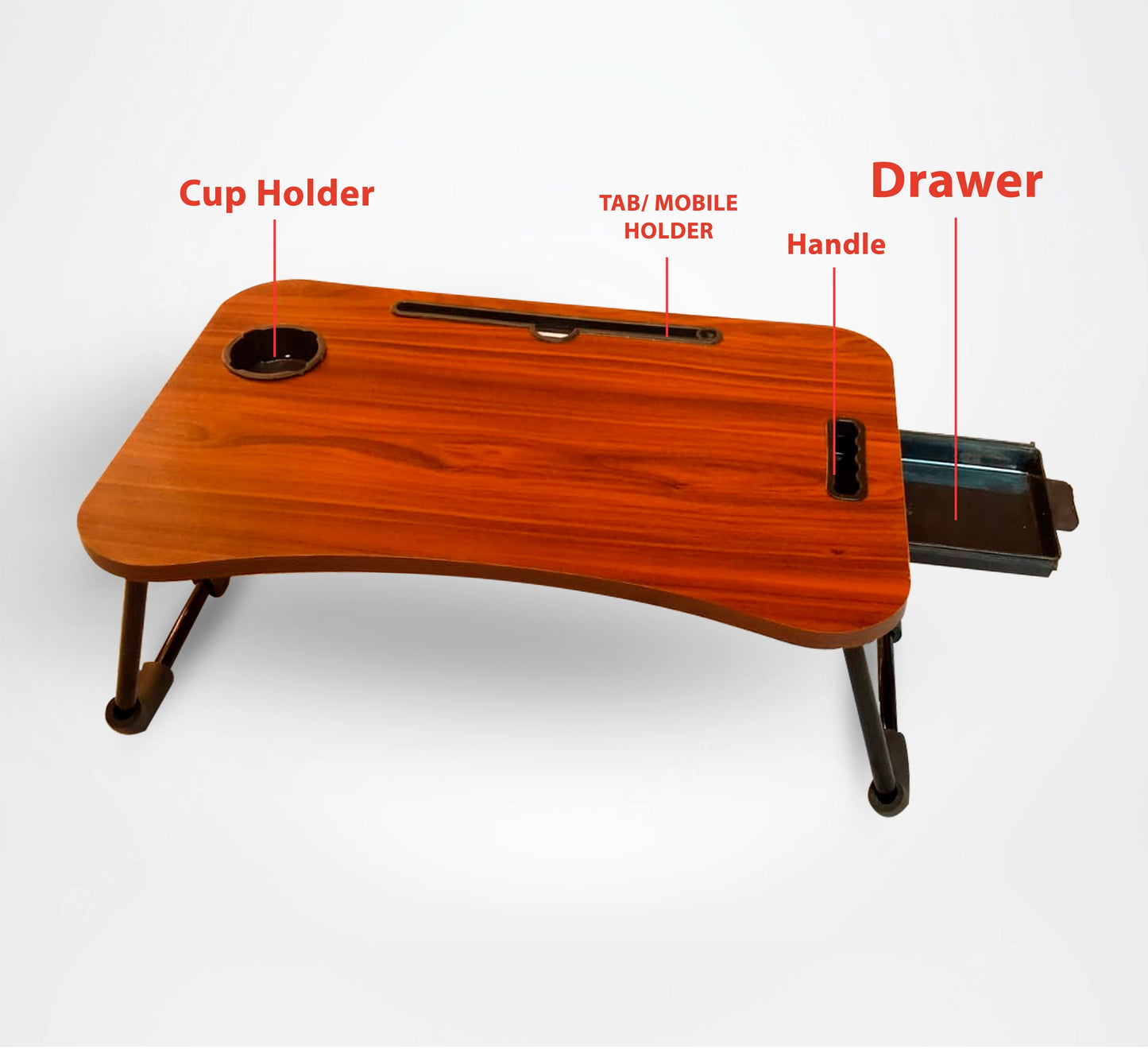 Laptop Table for Bed Foldable Portable Desk