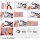 Snap Button Kit with Pliers for Sewing & DIY