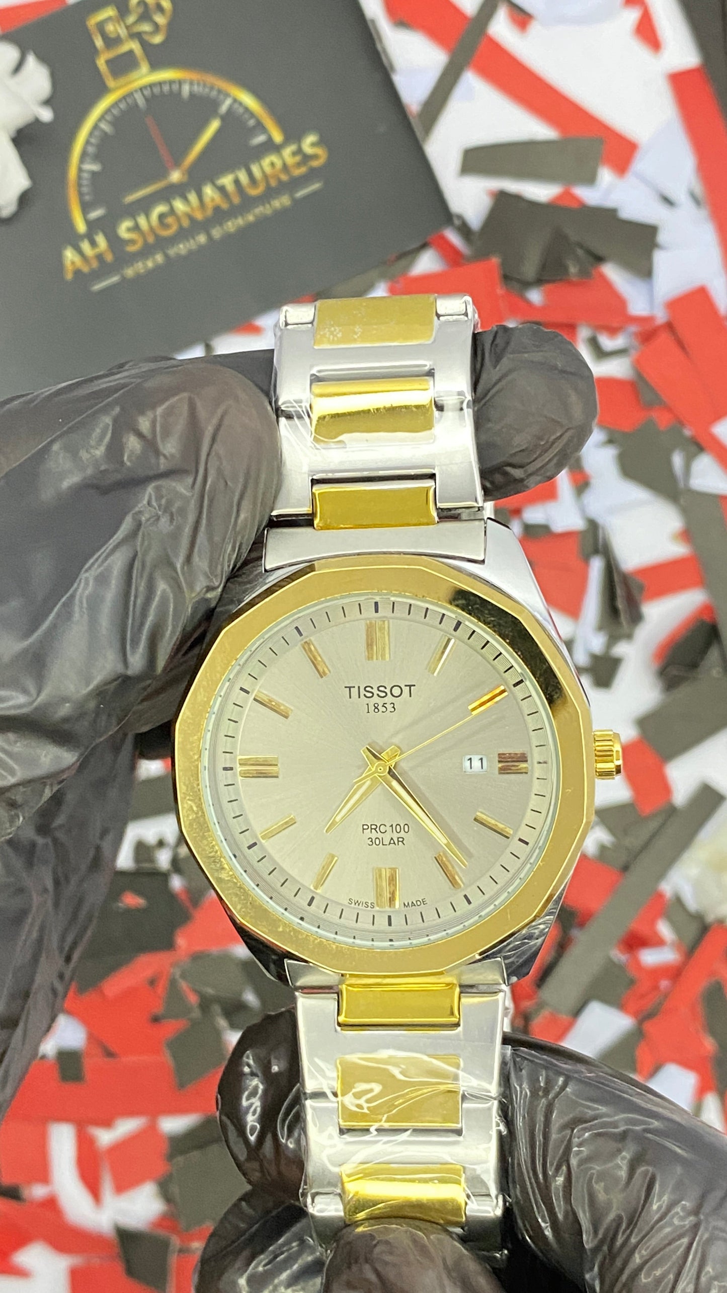 Tissot PRC 100 Solar Luxury Steel Watch